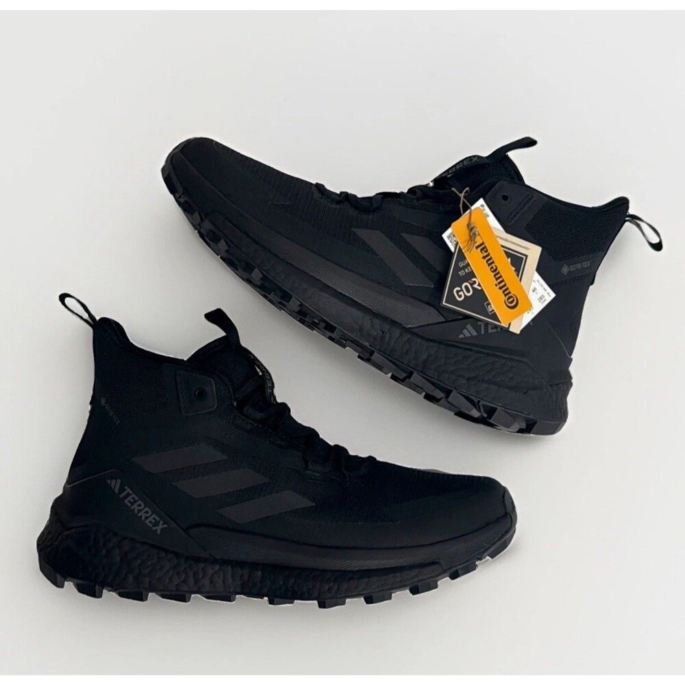 BRAND NEW Adidas Terrex Free Hiker 2.0 Men's Hiking Shoes Triple Black IH3524